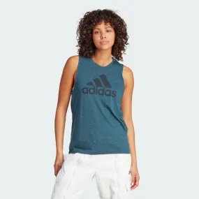 ADIDAS WOMEN'S FUTURE ICONS WINNERS 3.0 BLUE SINGLET