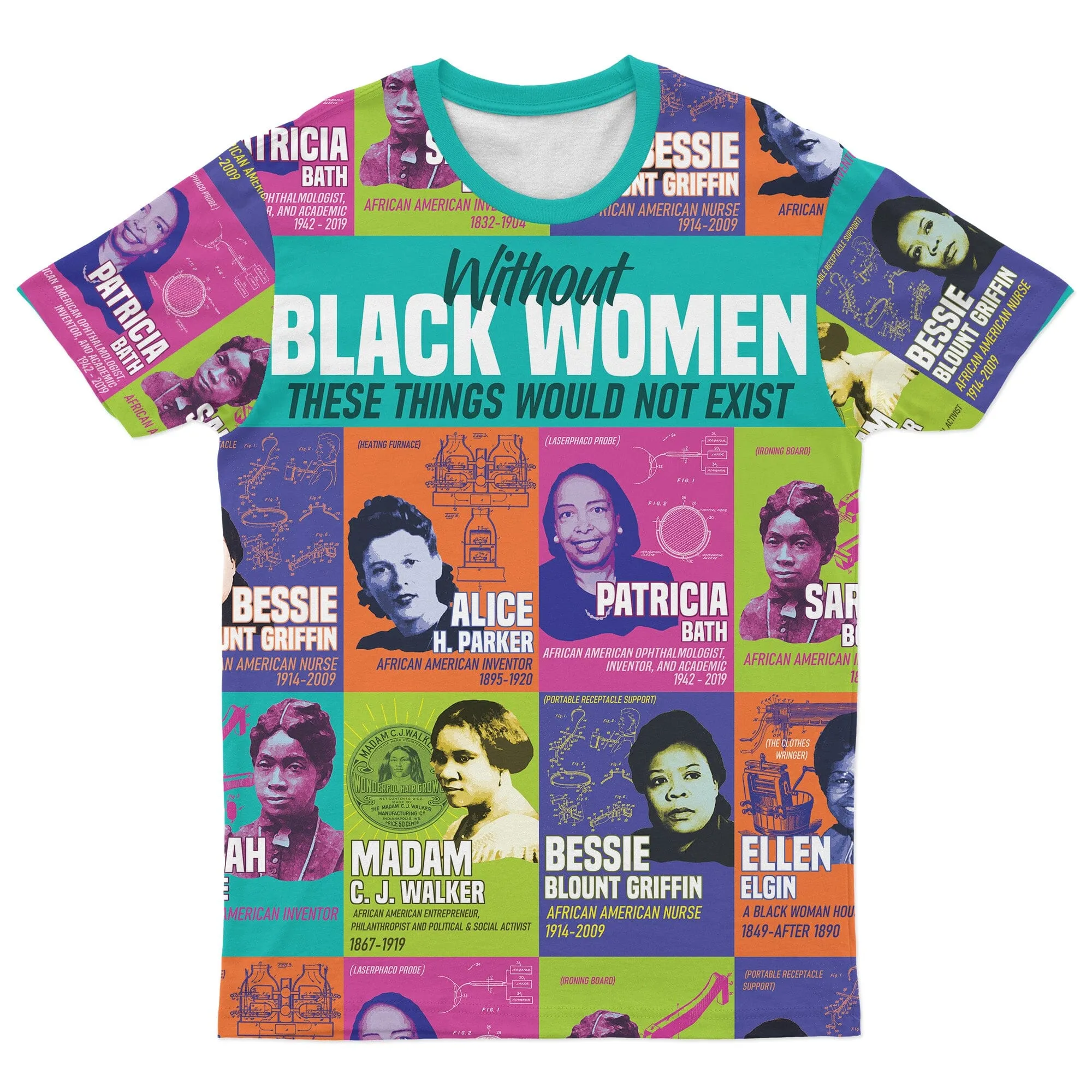 African Women Inventors T-shirt and Shorts Set