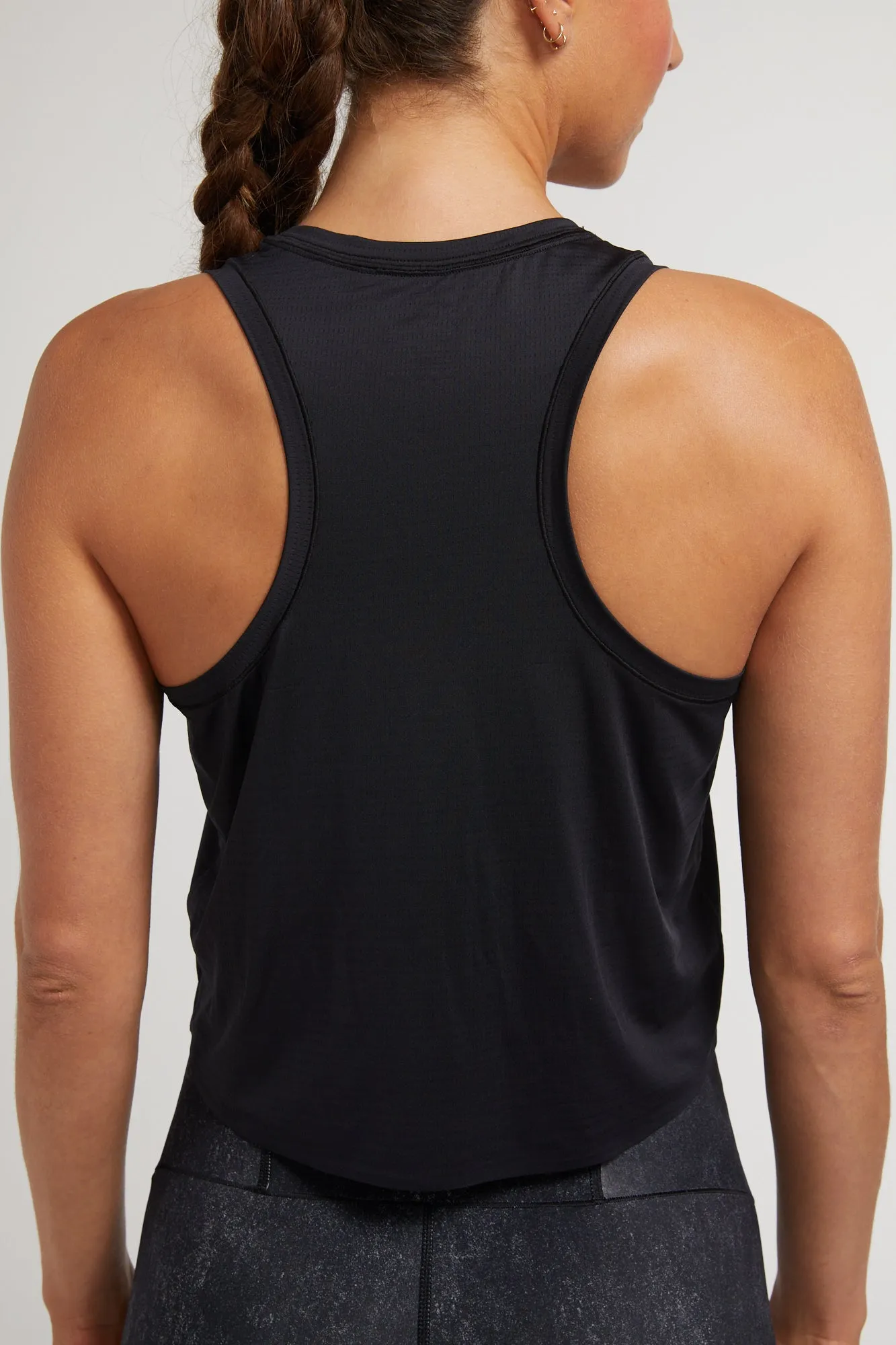 ALRN CROP MESH SINGLET