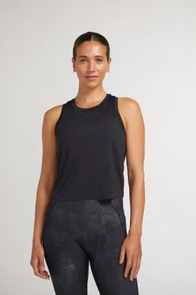 ALRN CROP MESH SINGLET