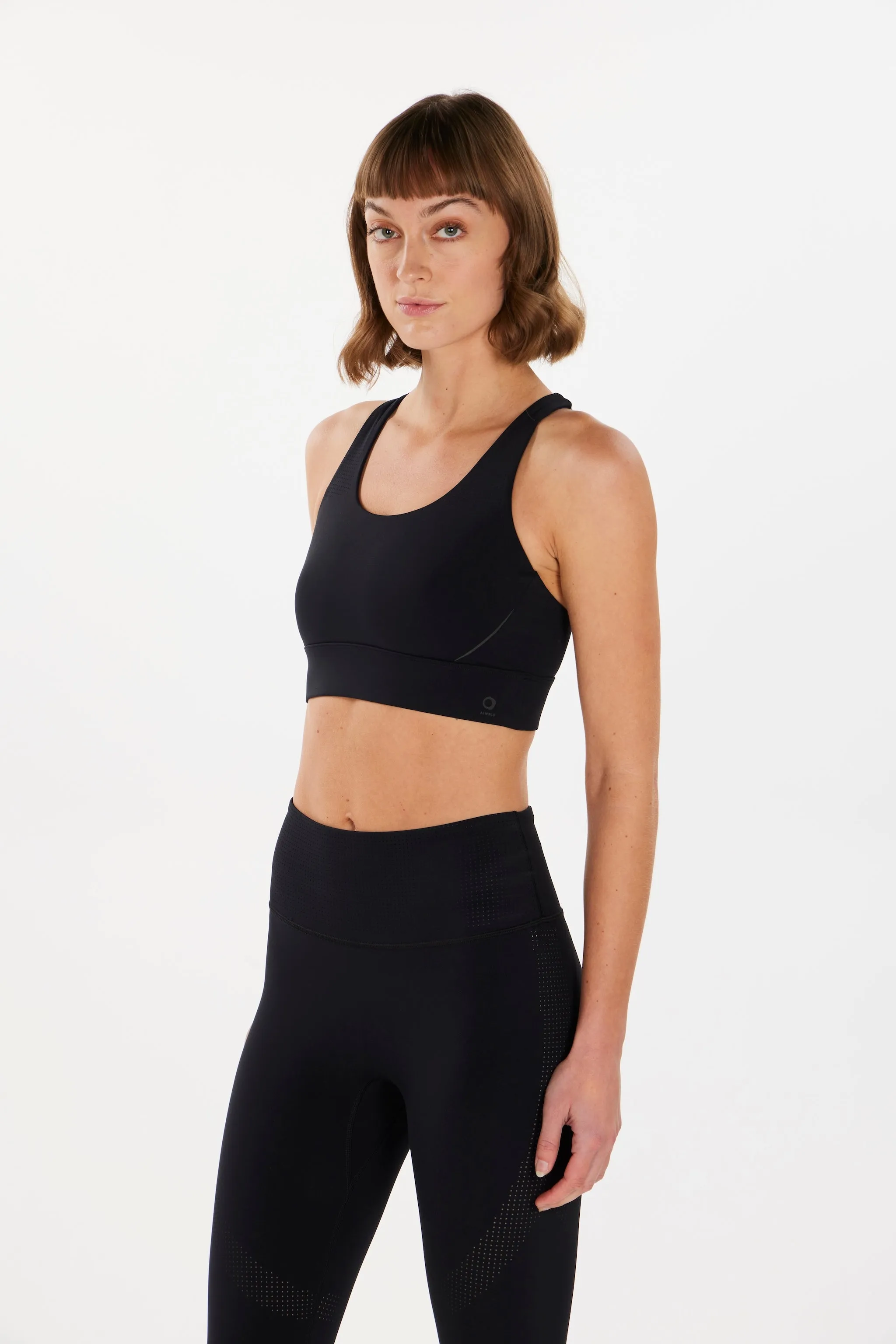 ALRN VENTILATED BACK CROP BRA