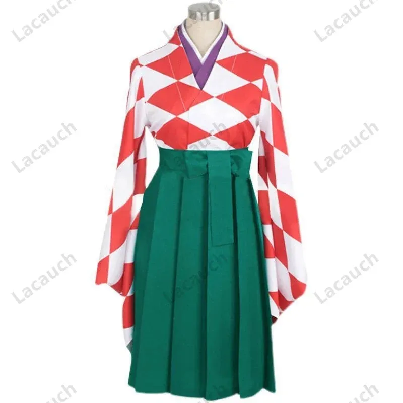 Anime Cosplay Costume Zombie Land Saga Revenge Yugiri Halloween Costumes Woman Japanese Kimono Suits Yugiri Cosplay