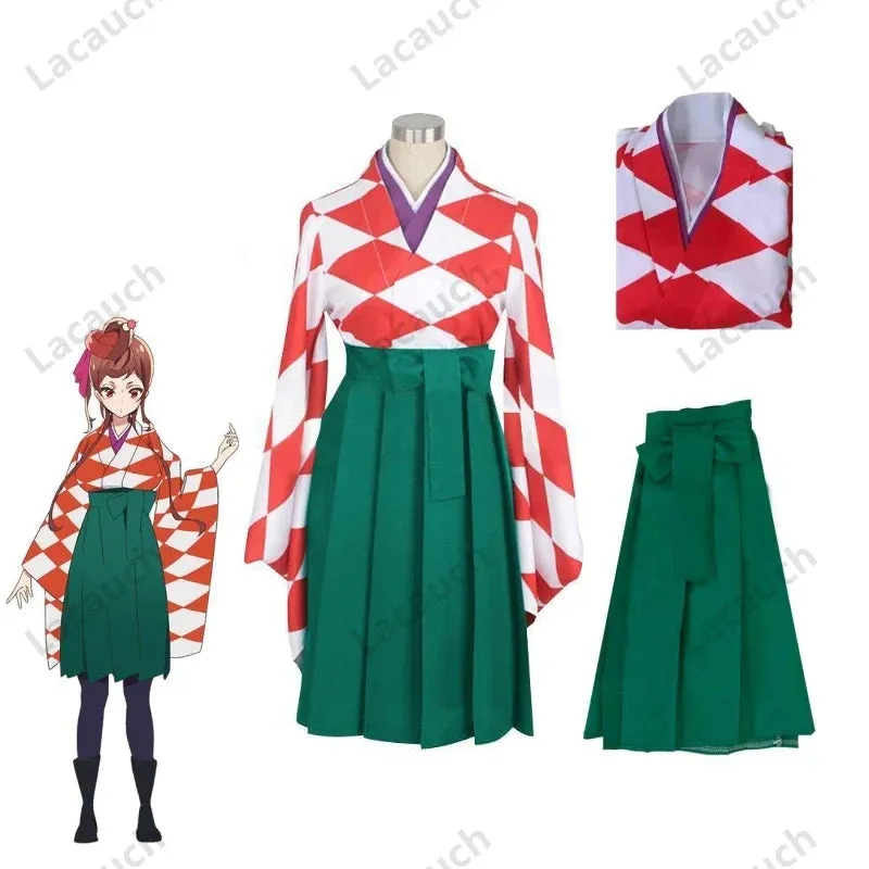 Anime Cosplay Costume Zombie Land Saga Revenge Yugiri Halloween Costumes Woman Japanese Kimono Suits Yugiri Cosplay