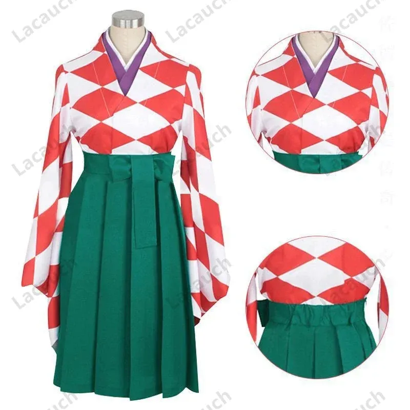 Anime Cosplay Costume Zombie Land Saga Revenge Yugiri Halloween Costumes Woman Japanese Kimono Suits Yugiri Cosplay