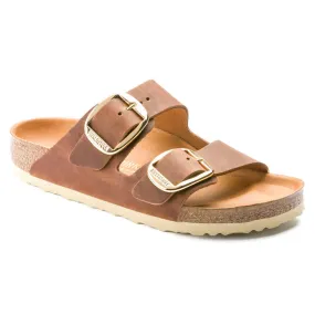 'Birkenstock' Women's Arizona Big Buckle Leather Sandal - Cognac