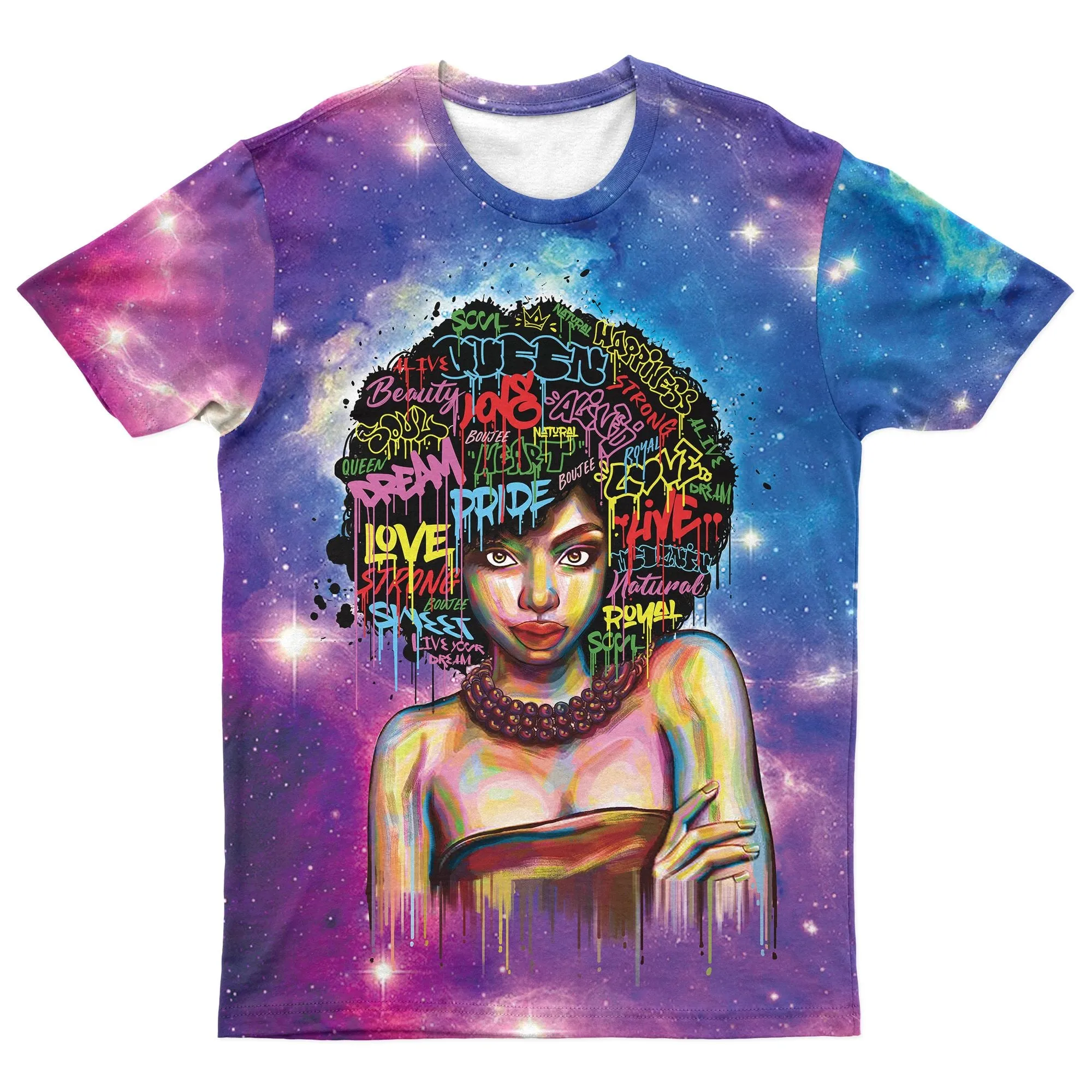 Black Girl Drawing T-shirt