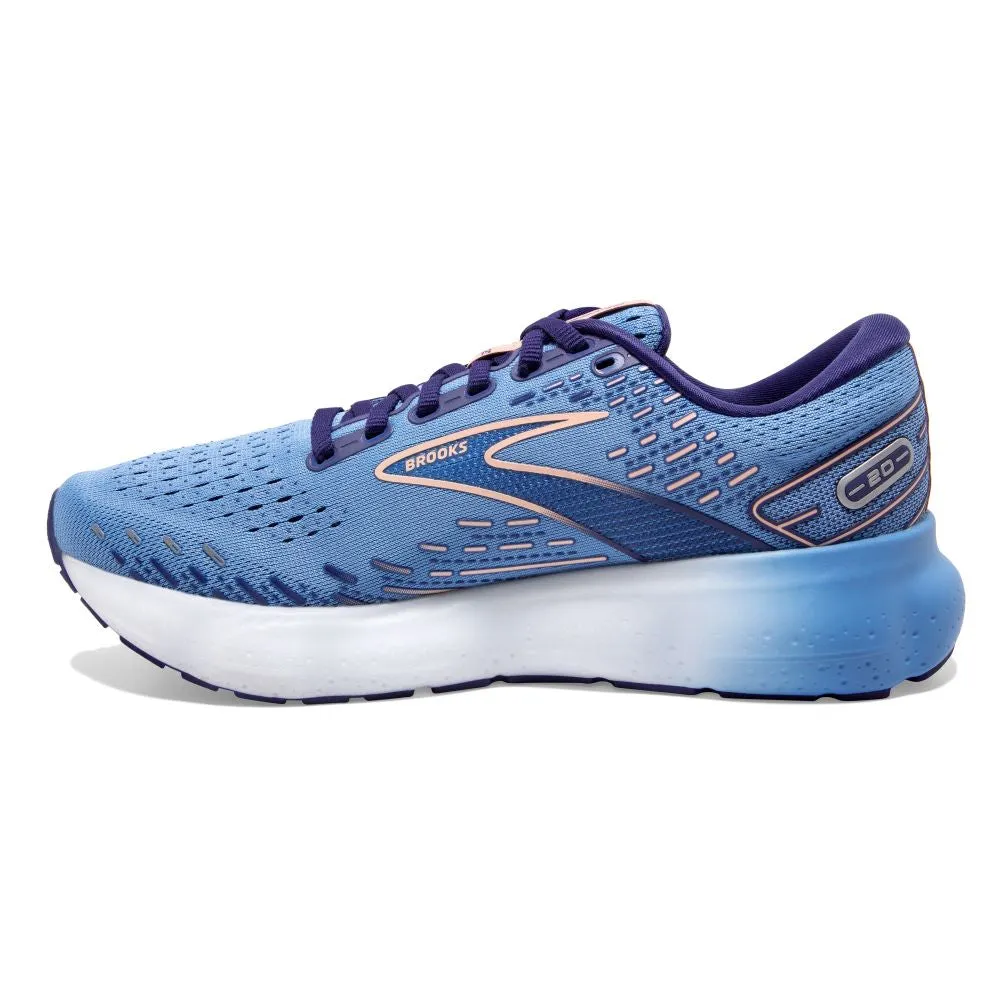 'Brooks' Women's Glycerin 20 - Blissful Blue / Peach / White