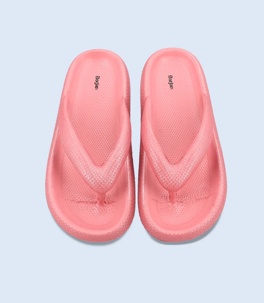 BW7078-PINK-Women Flip flop