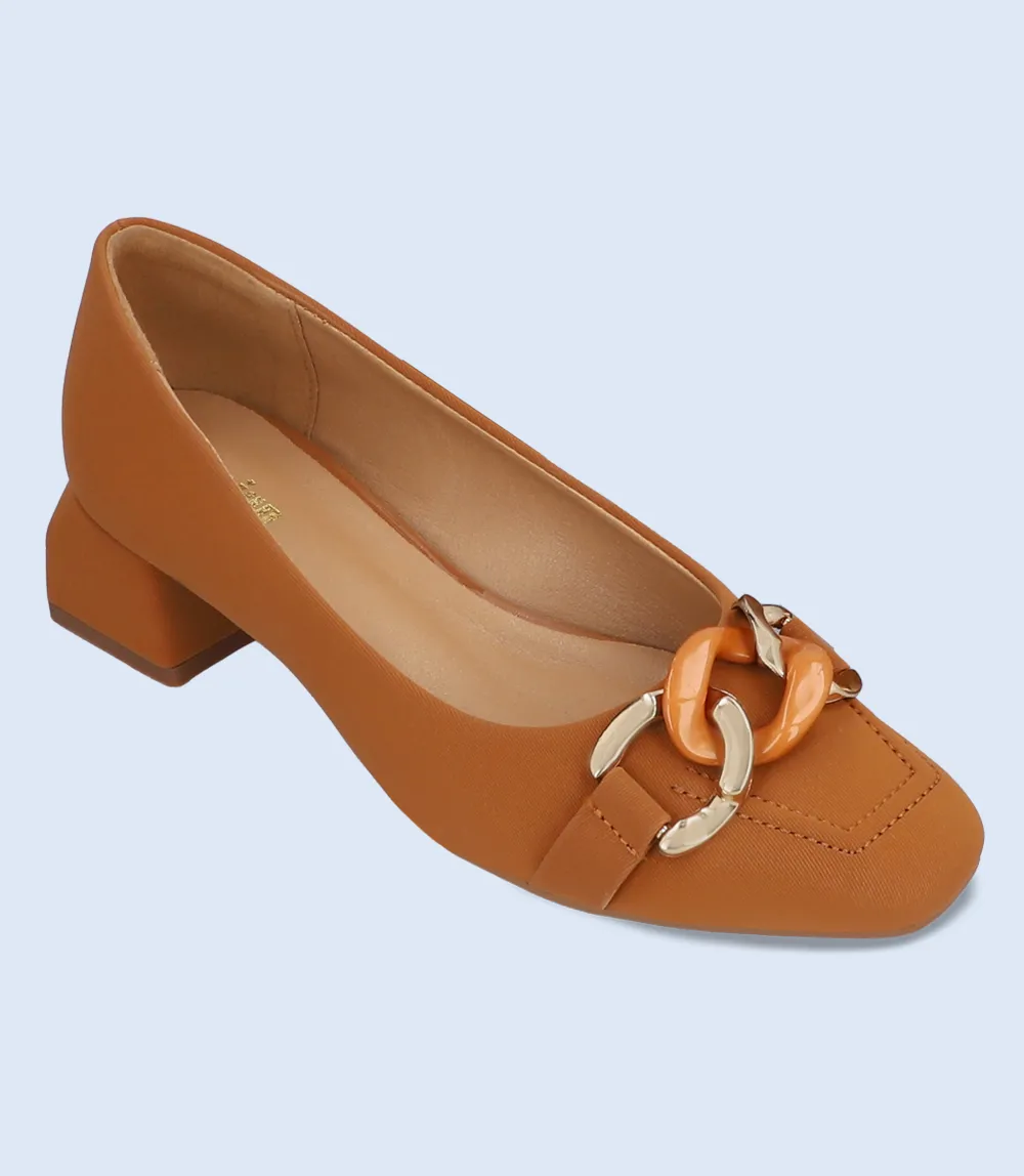 BW8639-TAN-Women Casual Court Shoes