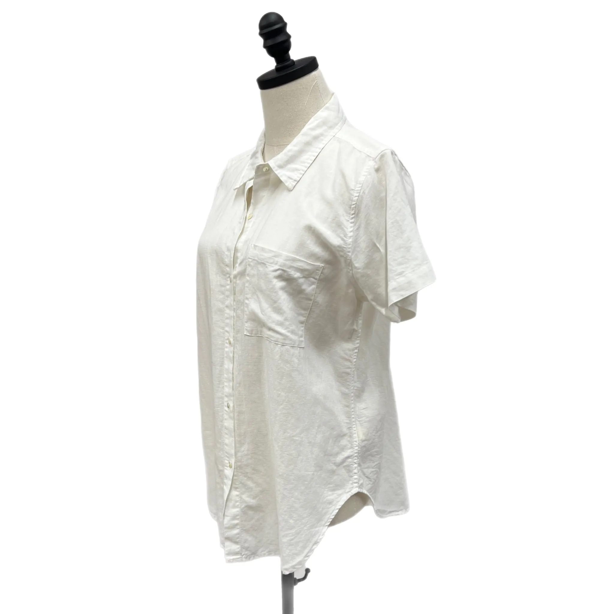 Dylan Linen S/S Button Front Shirt