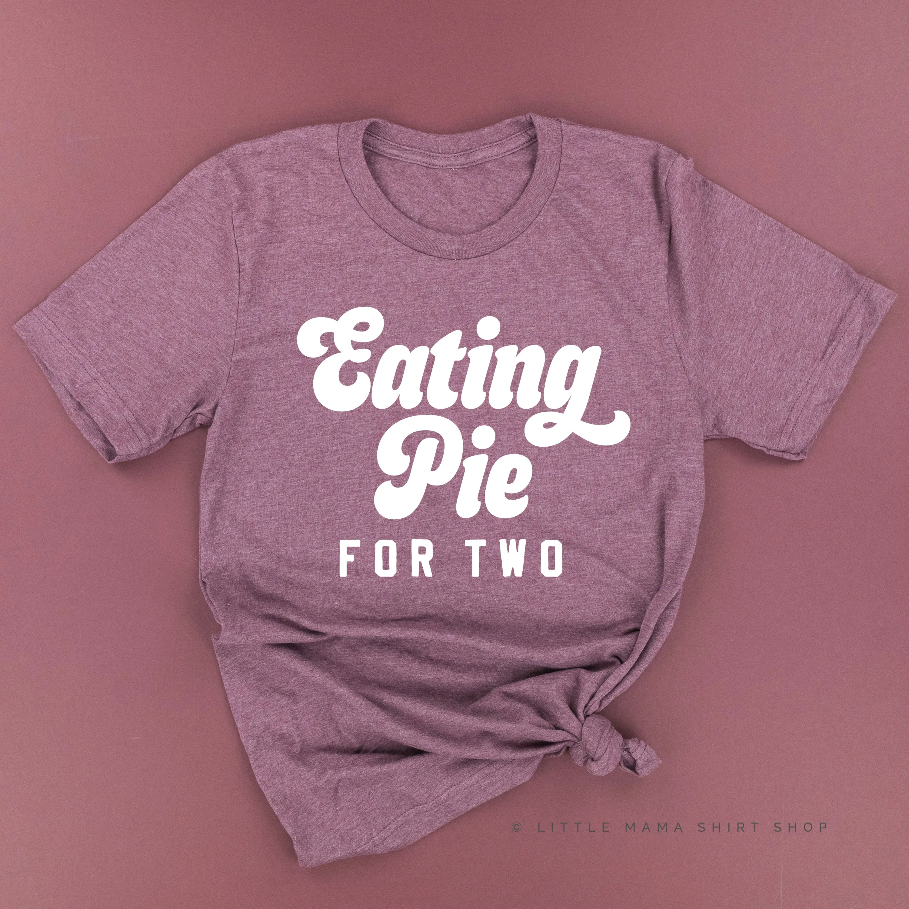 Eating Pie for Two - Unisex Tee