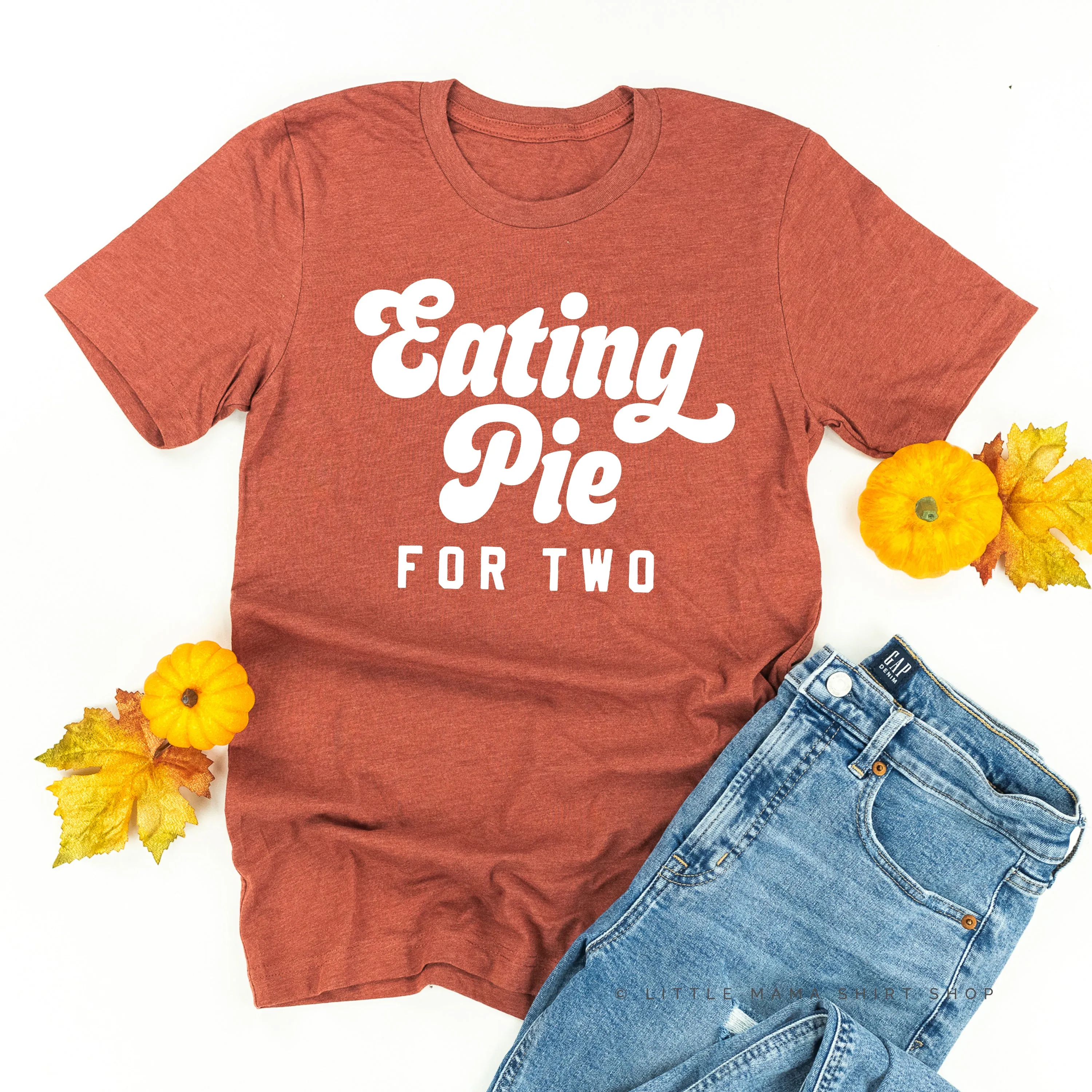 Eating Pie for Two - Unisex Tee