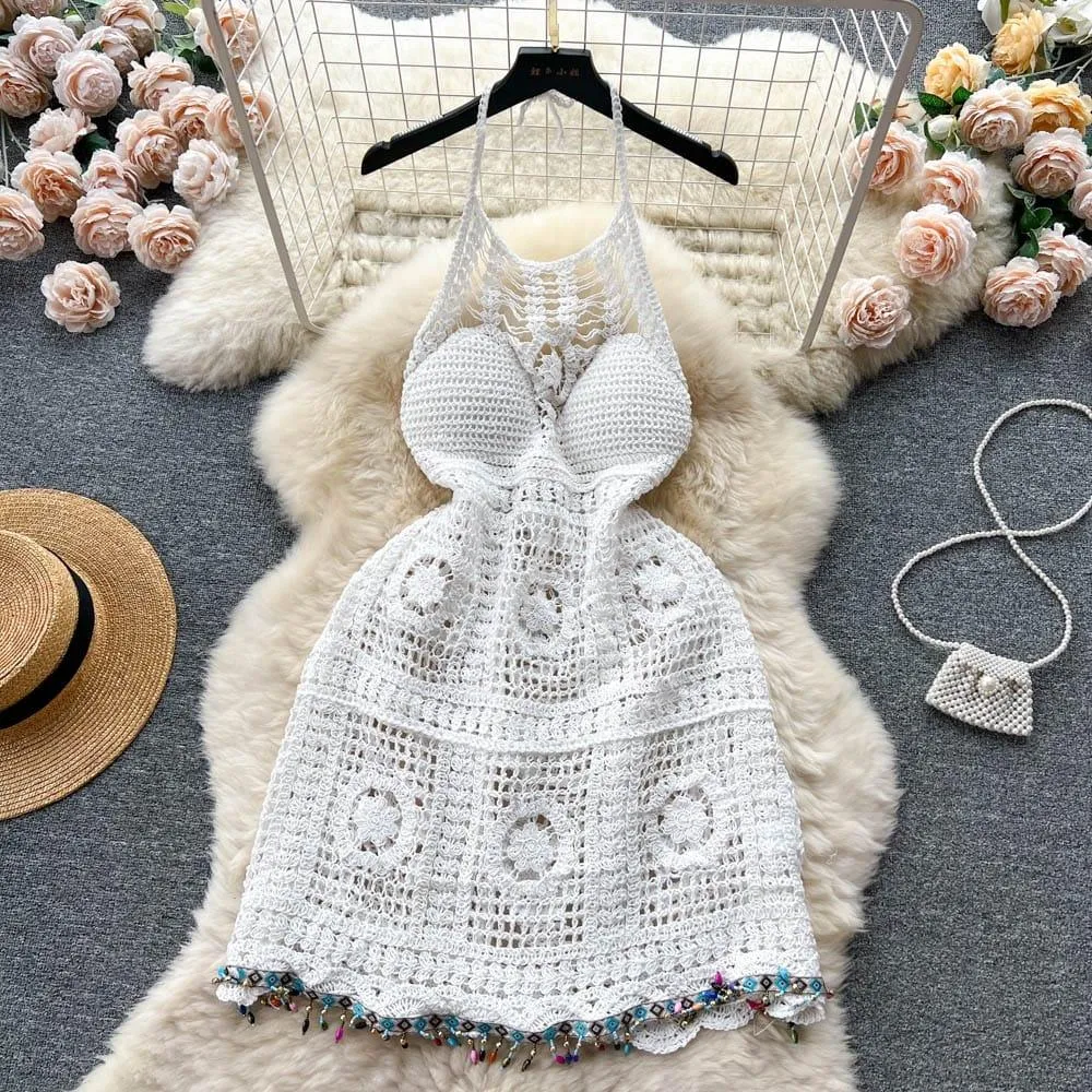 Ewon Crochet Dress