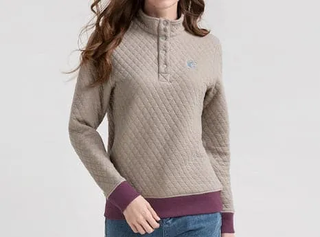 FitVille Women's EN-JOY Knit Half Zip