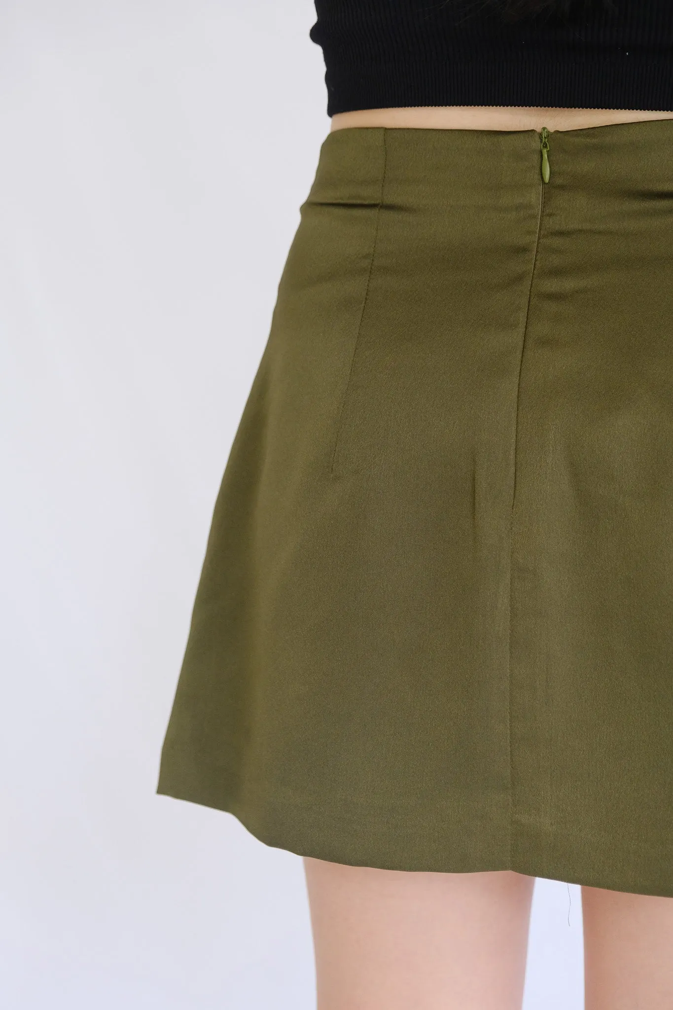 Florence Silk Mini Skirt