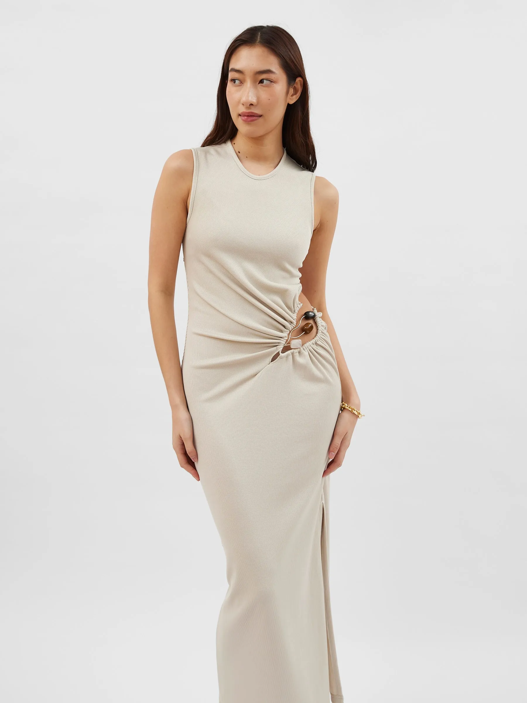 Folia Float Buckle Tank Dress