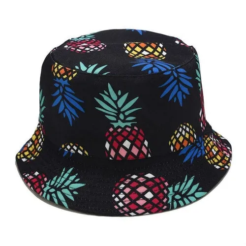 Fruit Cherry Bucket Hats for Girls Women Summer Sun Hat