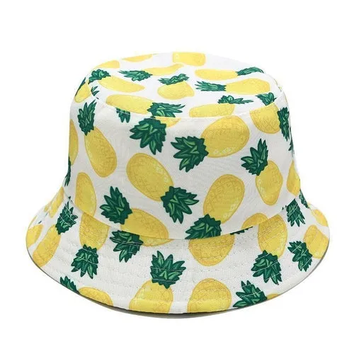 Fruit Cherry Bucket Hats for Girls Women Summer Sun Hat