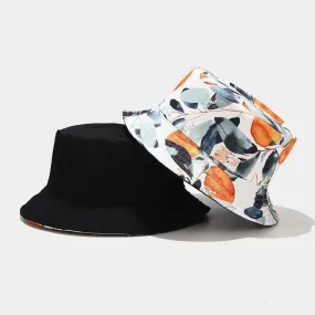 Fruit Printed Women Buckle Hat