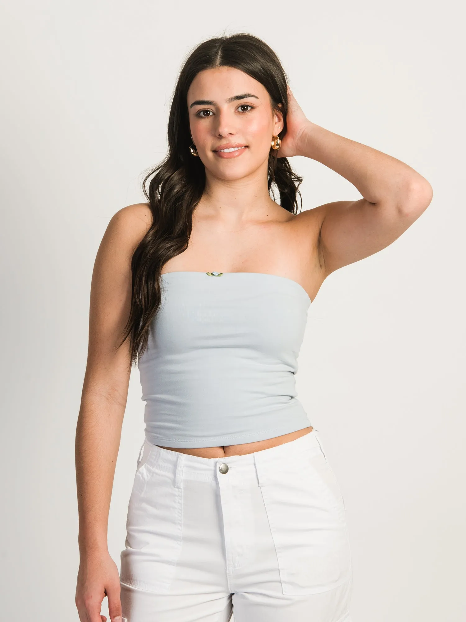 HARLOW BAILEY TUBE TOP - BABY BLUE