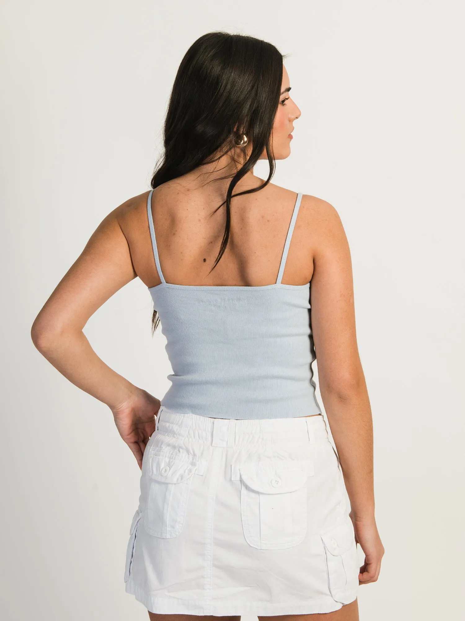 HARLOW ISLA TANK TOP - BABY BLUE