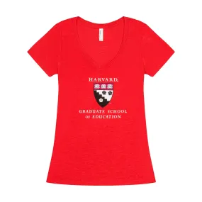 Harvard Graduate School of Education Ladies V-Neck