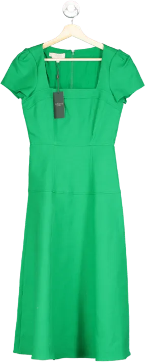 Hobbs Green Chatsworth Dress UK 6