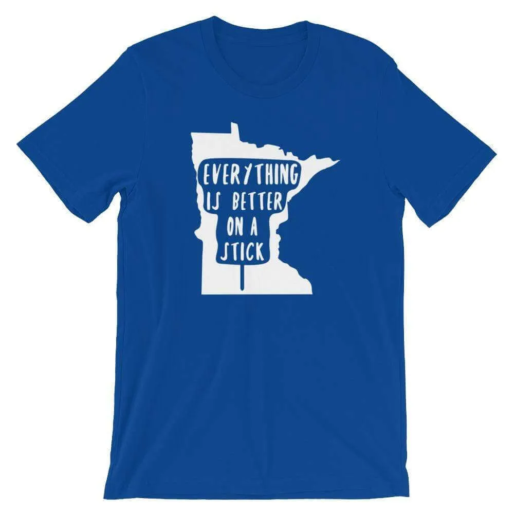 Minnesota State Fair "Everything Is Better on a Stick" Men's/Unisex T-Shirt