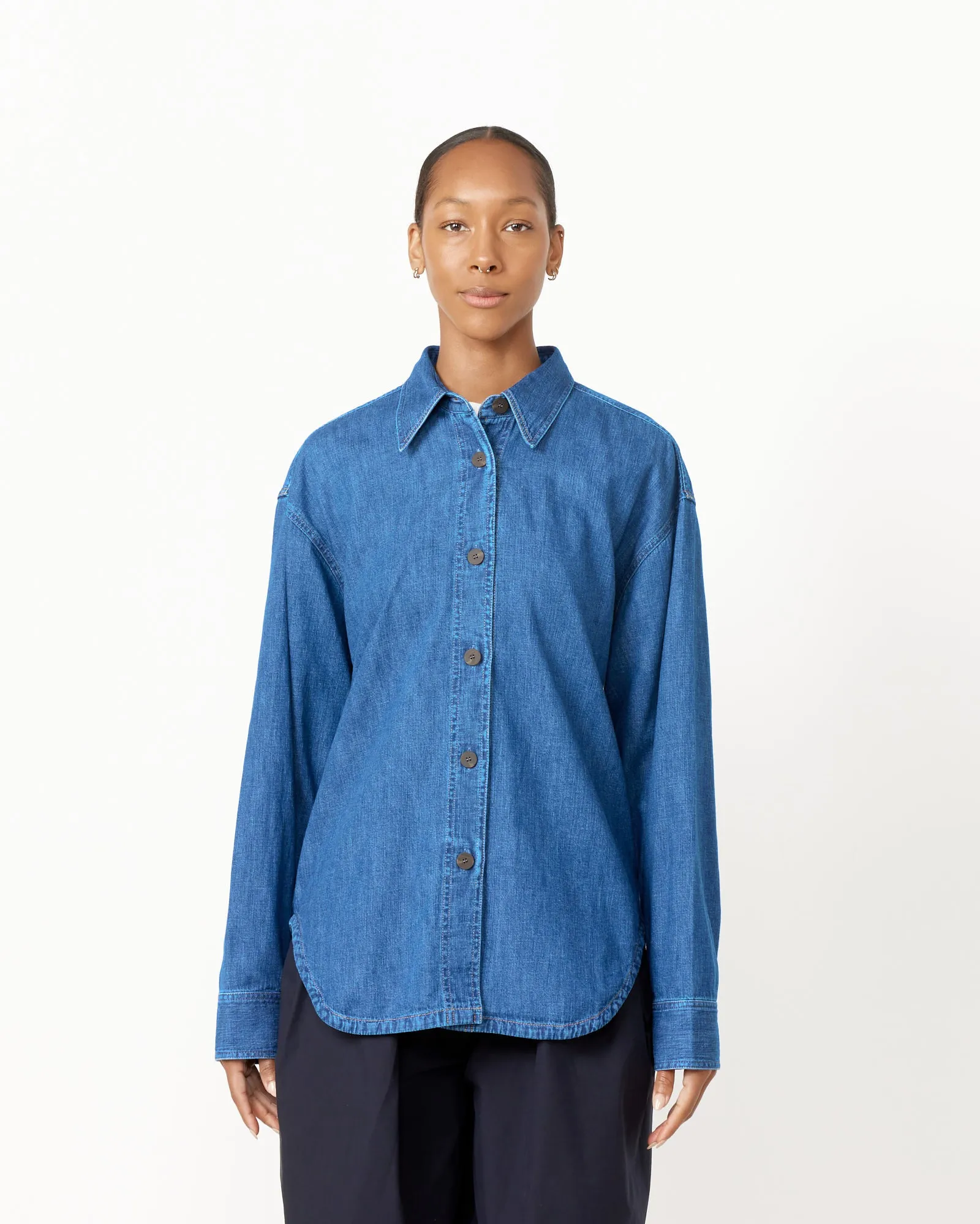 Neel Shirts in Indigo