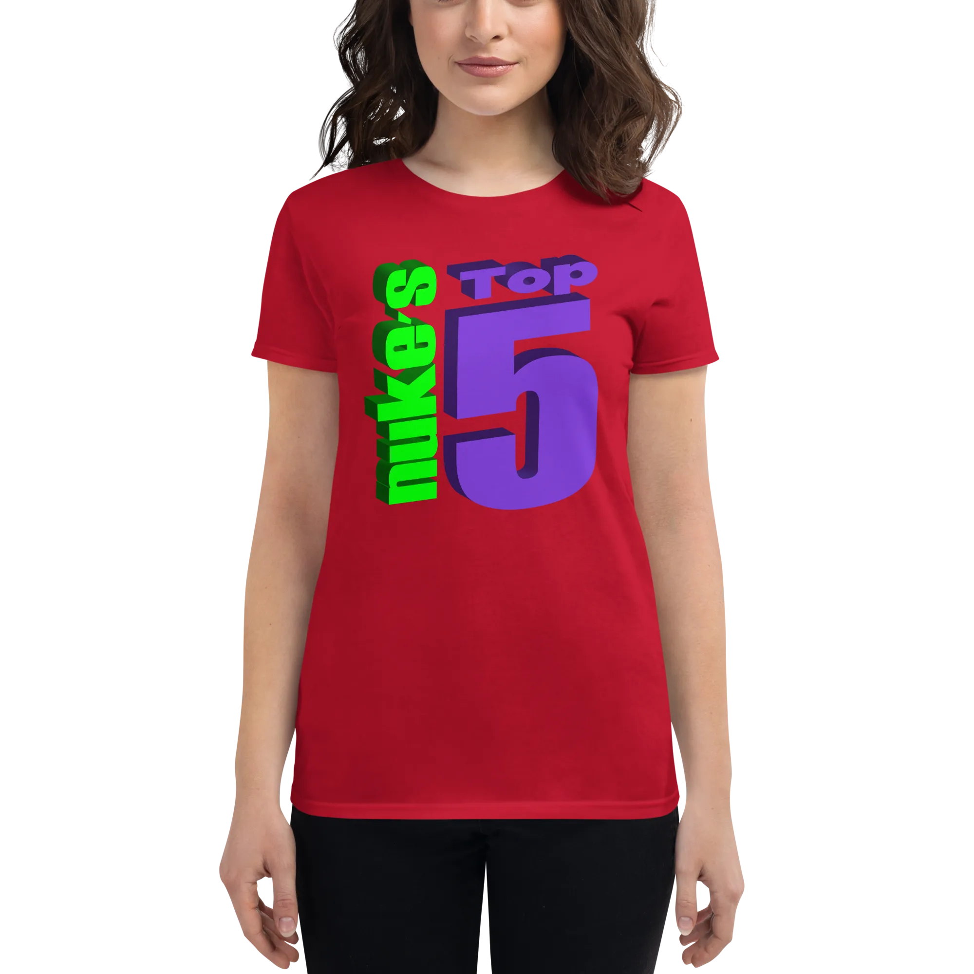 Nuke's Top 5 Checklist Women's T-Shirt TWO SIDED