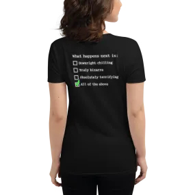 Nuke's Top 5 Checklist Women's T-Shirt TWO SIDED