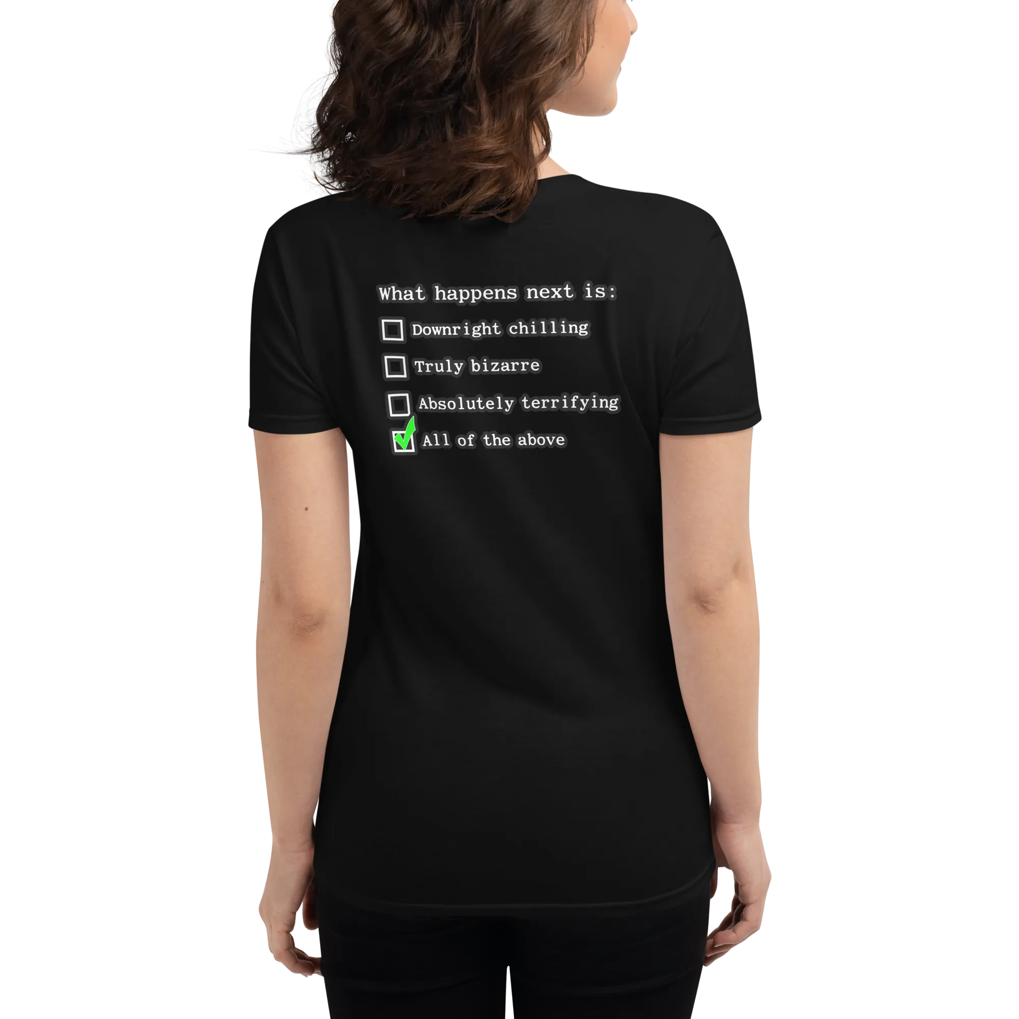 Nuke's Top 5 Checklist Women's T-Shirt TWO SIDED