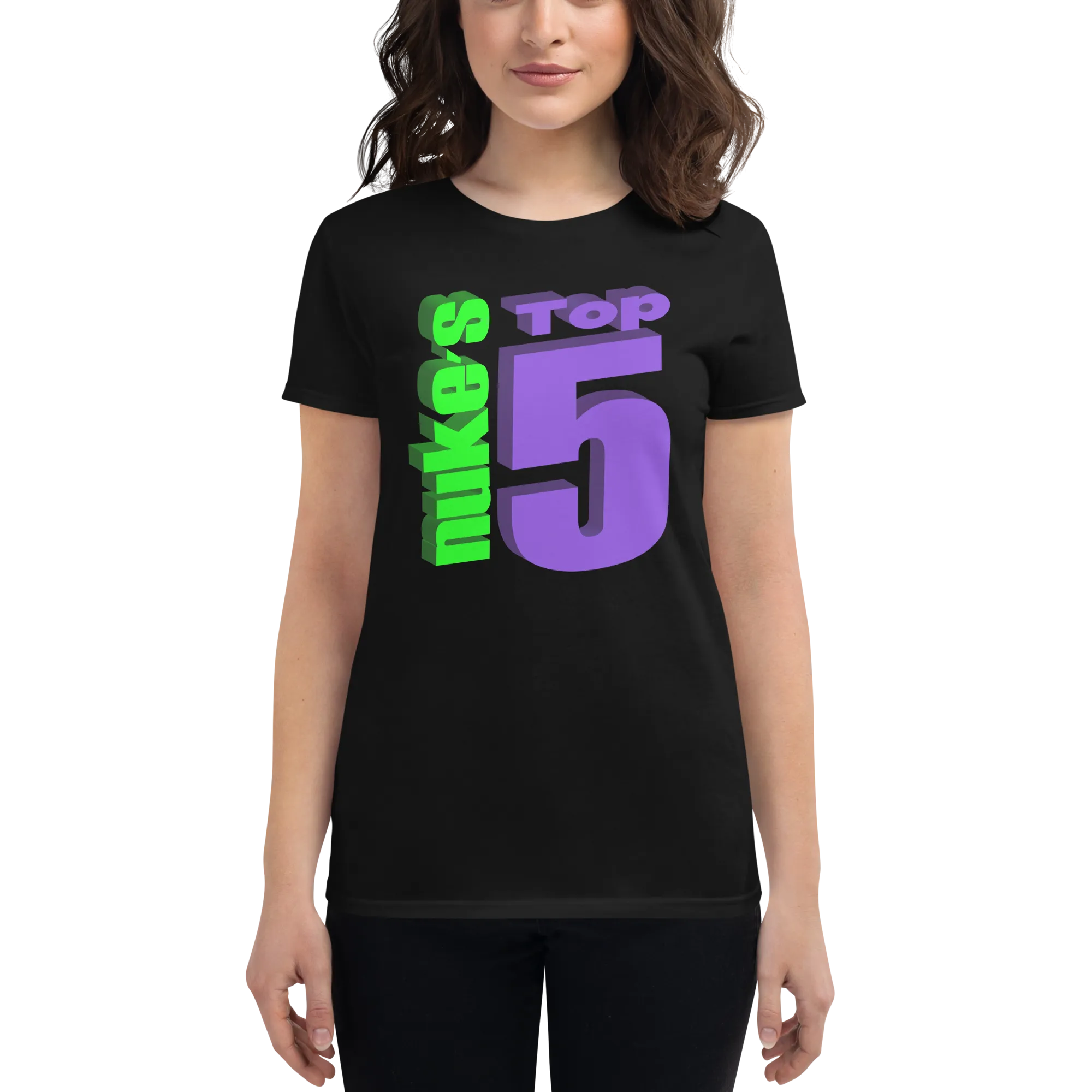 Nuke's Top 5 Checklist Women's T-Shirt TWO SIDED