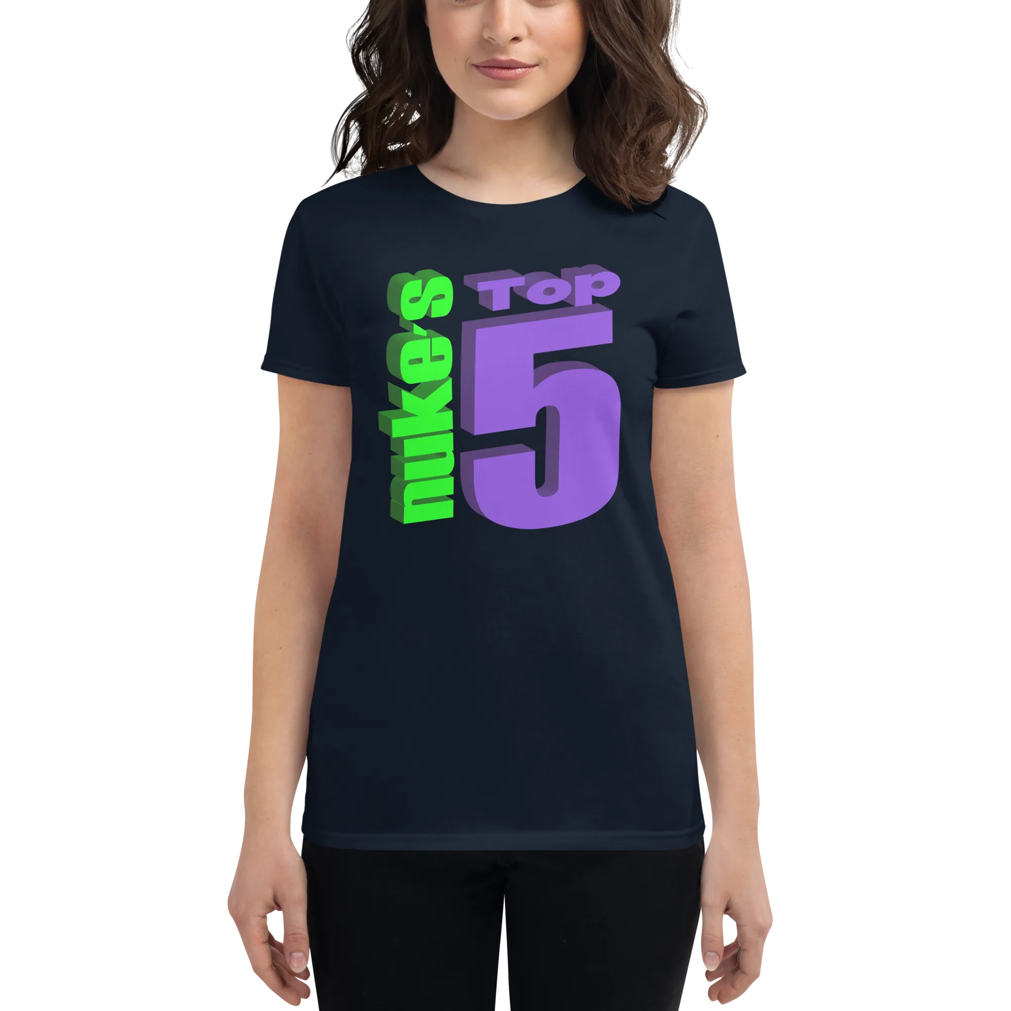 Nuke's Top 5 Checklist Women's T-Shirt TWO SIDED