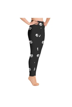 Paw Print Yoga Leggings