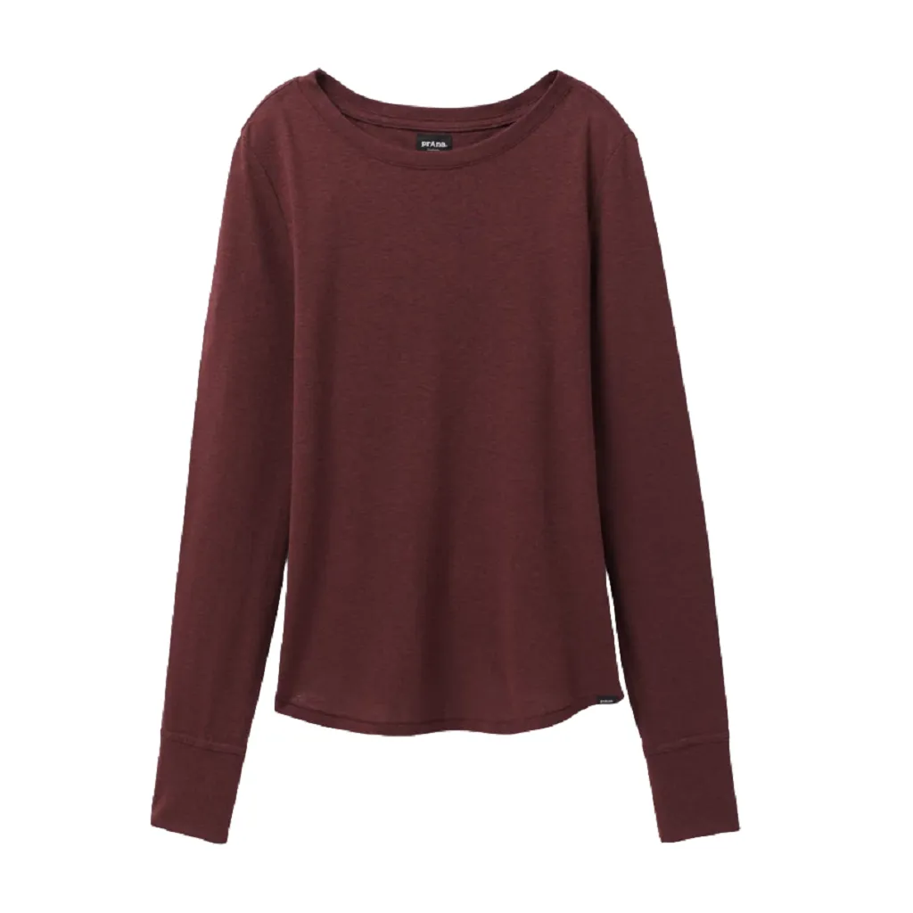 Prana Women's Cozy Up Long-Sleeve Tee