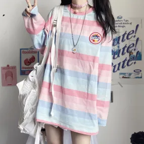 Rainbow Stripe T-shirt AD210011