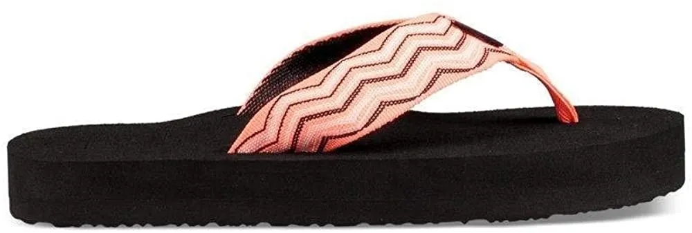 Teva Original Mush Neptune Bright Coral Flip Flops - Women's