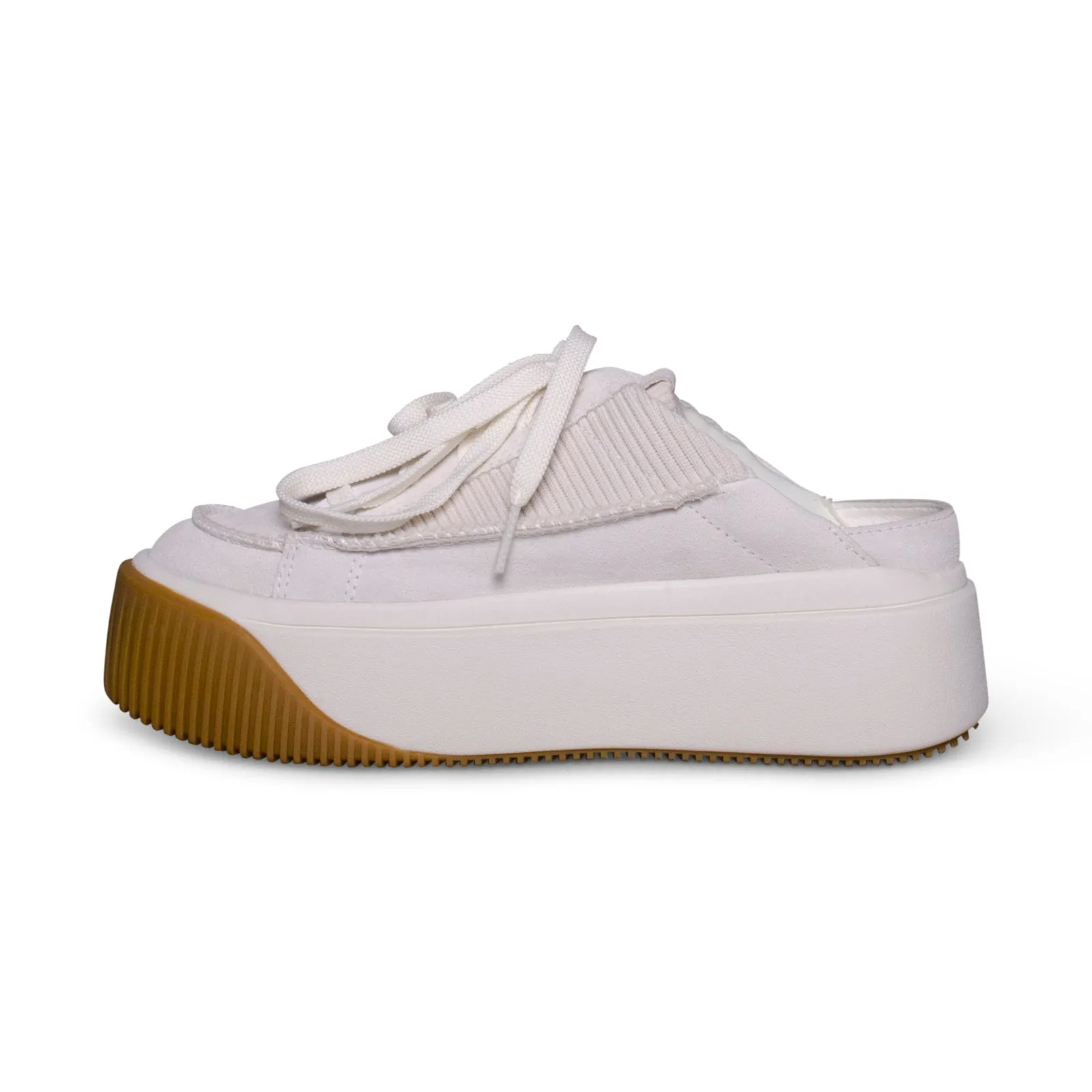 UGG Ez-Duzzit White Mule - Women's