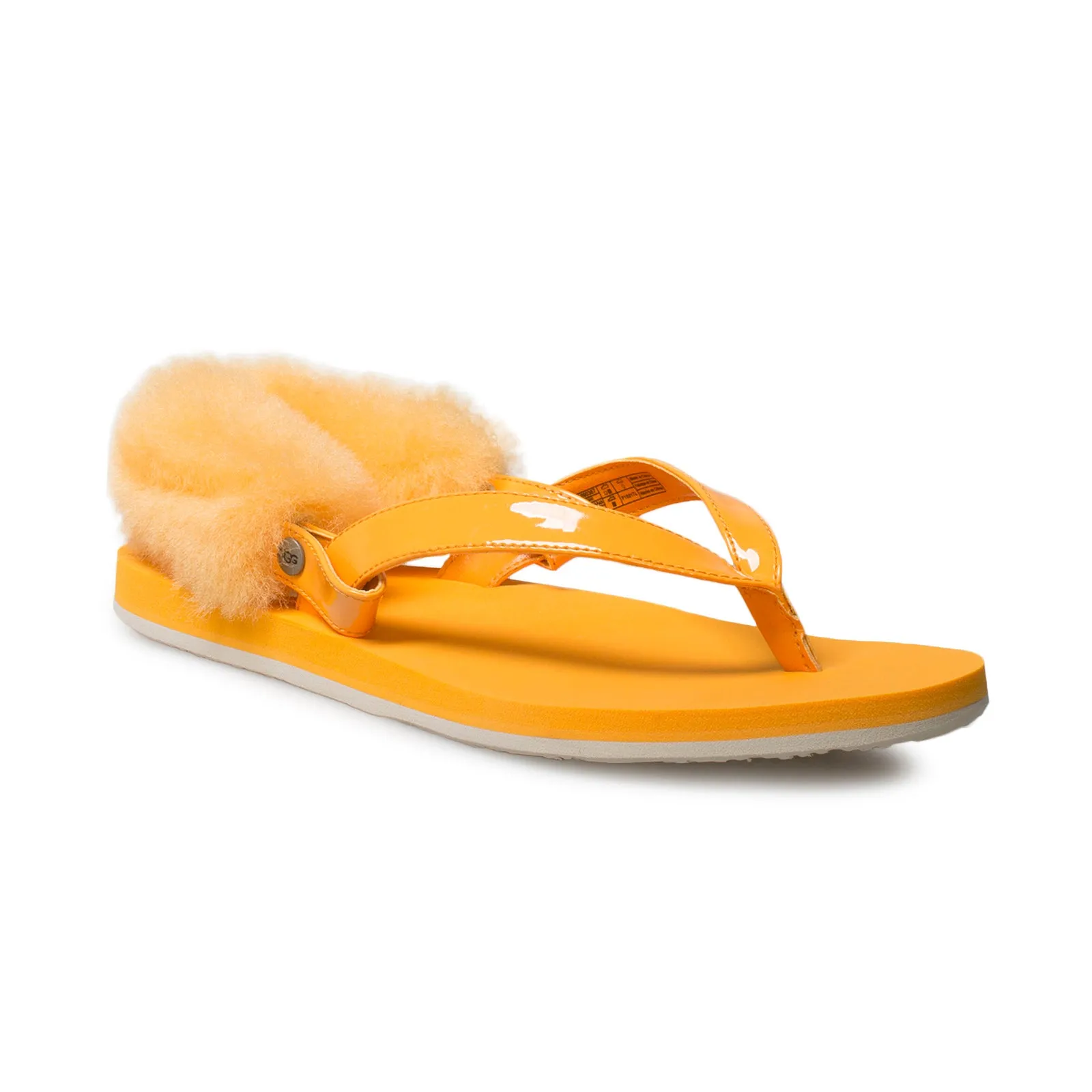 UGG LaaLaa Orange Zinnia Flip Flops - Women's