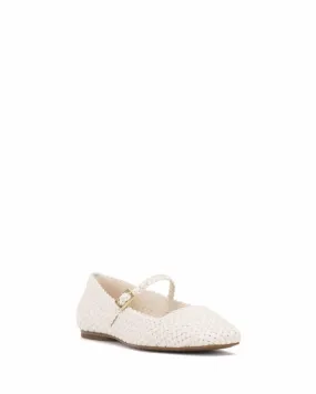 Vince Camuto VINLEY COCONUT CREAM/WOVEN NAPPA PU