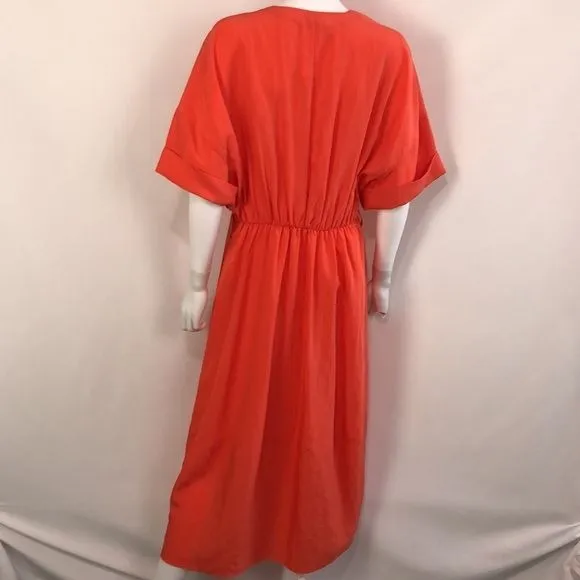 VINCE NWT Orange Maxi Dress