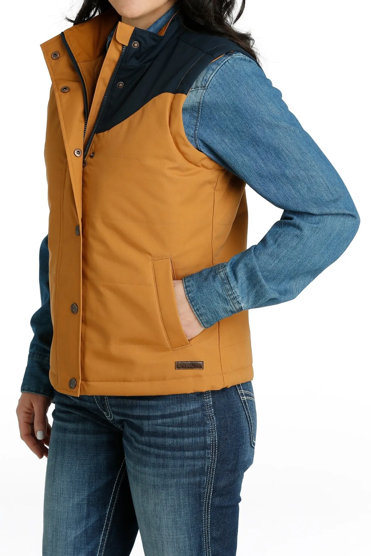 Women's Cinch Concealed Carry Canvas Vest