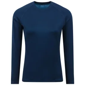 Womens Elaine Crew Neck Skintight Thermal Navy/Blue Bell - 2024